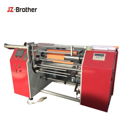 Coreless baking paper rewinder