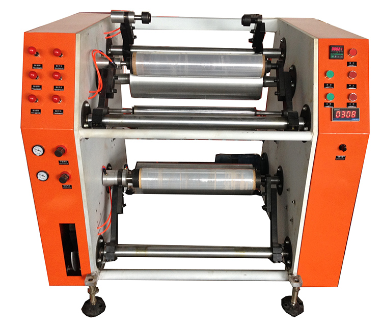 Semi-auto Stretch Film Rewinder & Slitter JZ-500F