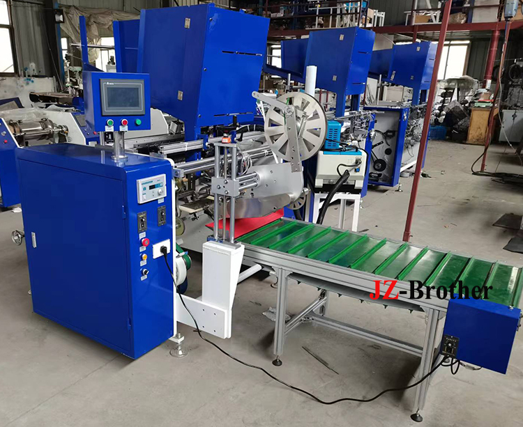 Automatic Aluminium Foil Rewinder(water glue+auto label)
