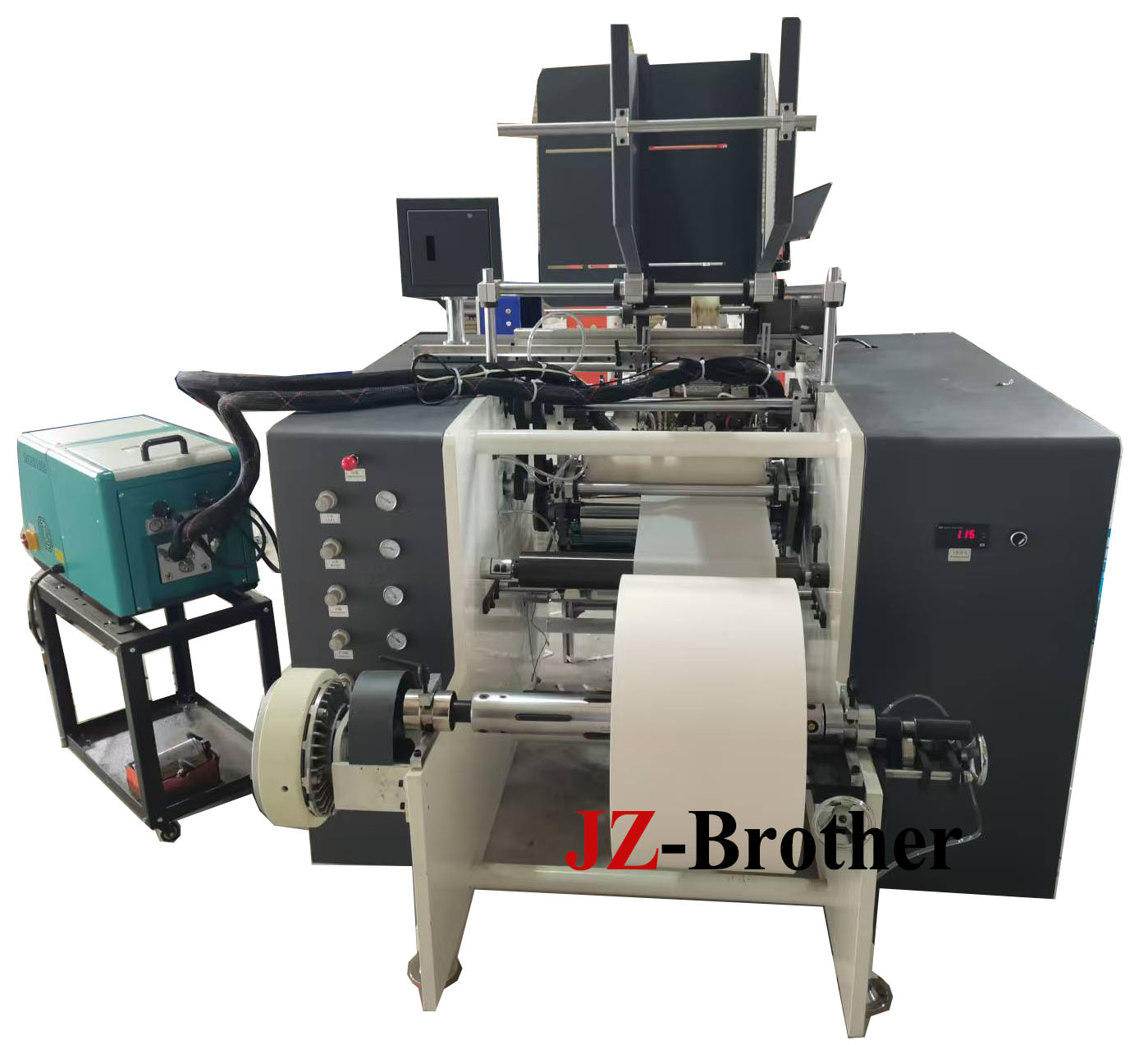 6-shaft aluminum foil and baking paper rewinder